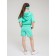 Polover and short set for a girl, height 158 ​​cm, mint color