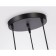 Suspended Ambrella Light, Modern, TR3541, 3HE27, Black Color