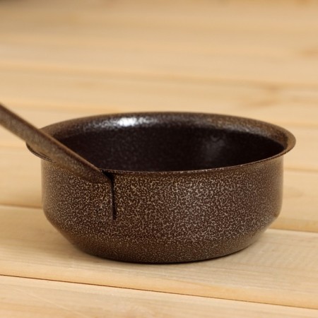 Bucket-graph 0.2 l, with a wooden handle-5