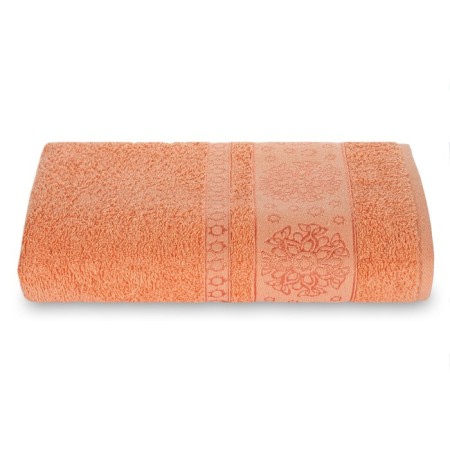 Terry towel “Linda”, 420 g, size 70x140 cm, color orange color-1