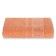 Terry towel “Linda”, 420 g, size 70x140 cm, color orange color