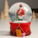 Souvenir Polystone Water Ball "Nutcracker at the Christmas tree" 7x8x9 cm