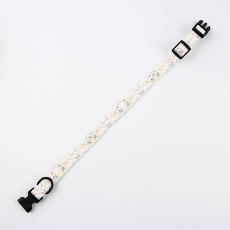 Set "marble", fastener - fastx, leash 2 m and collar 28-46 cm-6