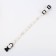 Set "marble", fastener - fastx, leash 2 m and collar 28-46 cm