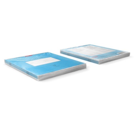 Notebook 12 sheets in the Erichkrause Bright Classe Classic, Cover Cardboard, Blue, Blue, Offset Block-8