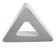 Cauline "Triangle" LED 36W 4000k white 60x46x70 cm Bayerlux