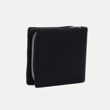 Women's wallet with lightning, black color-1