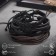 Bracelet Skin "Cryt", black-brown color, d = 7.5 cm
