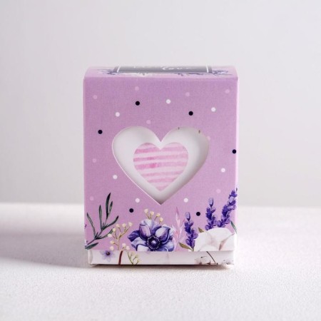 Bonbonniere box, gift packaging, “with love and tenderness”, 6 x 7 x 6 cm-2