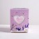 Bonbonniere box, gift packaging, “with love and tenderness”, 6 x 7 x 6 cm