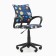 Armchair children's bureaucrat Burokids 1 Spaceman black, plastic