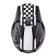 The helmet is open o’neal Slat Torment, matte, size m, black, white