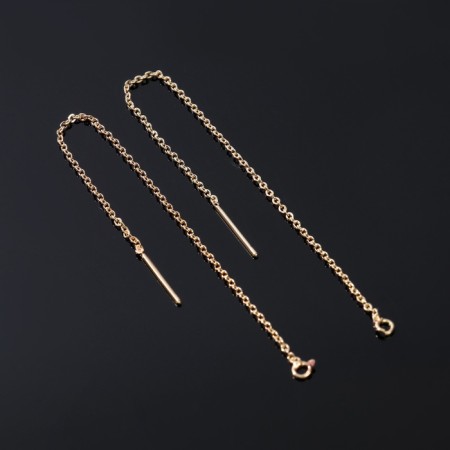 Fundamentals for Puset 100 × 0.8 mm, broach with a chain, color gold (steam)