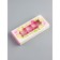 Folding box for 10 sweets "most beautiful", 9.8 x 22 x 3.5 cm. Confectionery packaging