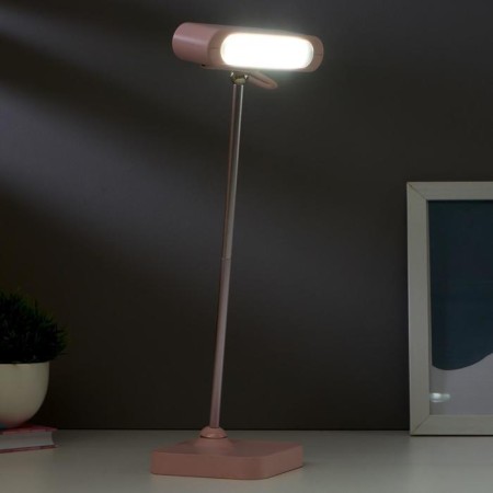 Table lamp 1670/1 LED 5W 2 modes 3000K 6000K USB battering rose 13x10.4x34 cm Risalux-5