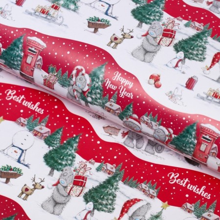 Packaging paper "Happy New Year!", Me to you 70x100 cm-2