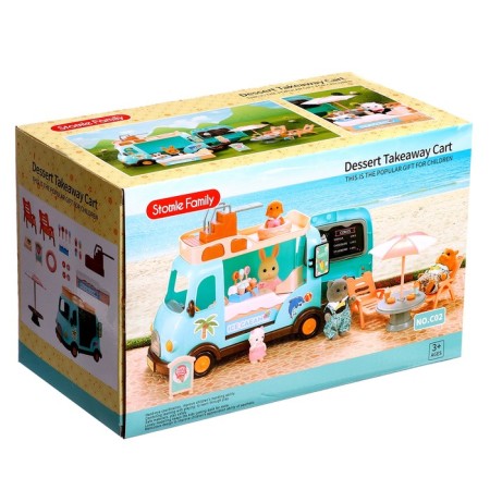 House on the wheels "Beast. Fragon with ice cream "-14