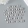 Decor for the creativity of the leatherette "Eyes with rods" set of 25 pcs 2x1.3 cm