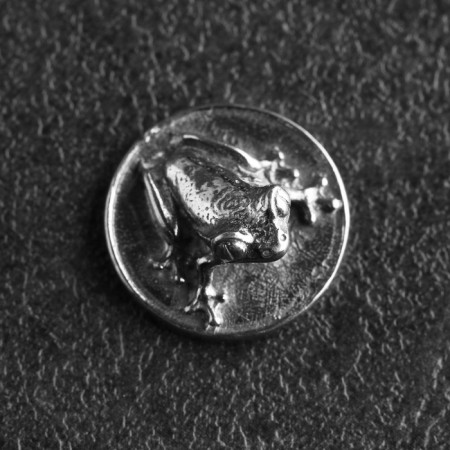Koshellevka souvenir "Frog", tin, 2x2x0.5 cm-2