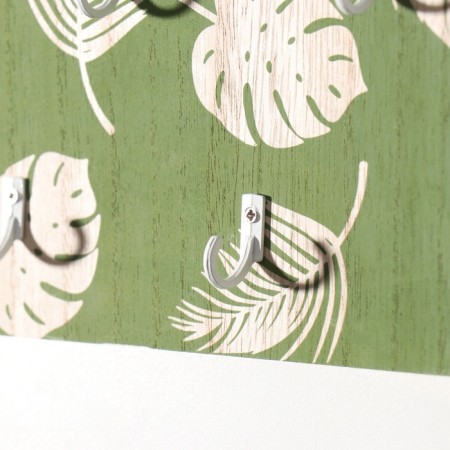Decorative tree hooks "Palm leaves. House" 2.5x20.2x28.8 cm-2