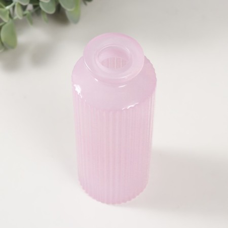 Diffuser for essential oils "Vertical" 135 ml matte pink 5x5x13 cm-1