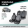 Autorekhli for Toyota Cresta (X90), 1992-1996, eco-leather black
