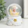 Souvenir Polystone Water Ball Light "Girl on a Cloud" MIX 6x6x8.5 cm