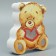 Gift box, confectionery packaging, "bear cub", 16.5x20x5 cm