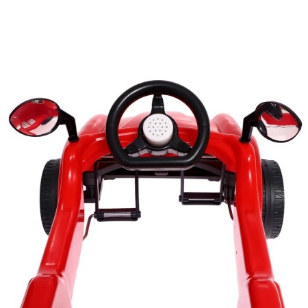 Cool Riders pedal car, with klaxon, red color-3
