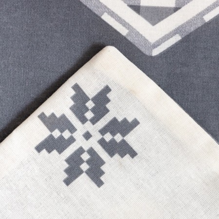 Bed linen Ethel 2 joint venture Scandi 175x215 cm, 200x220 cm, 70x70 cm - 2 pcs-12