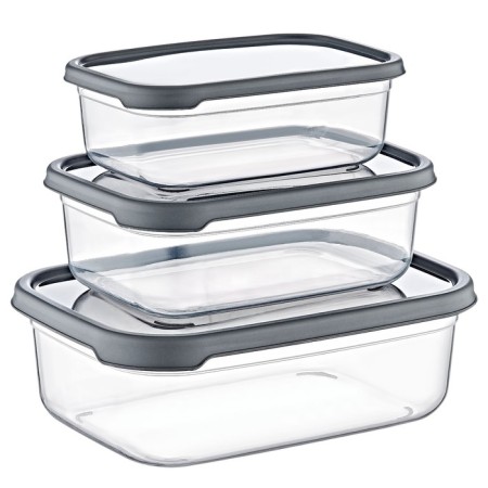 A set of food containers EMHOUSE, 3 pcs, color mix