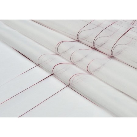 Tulle "Ruby", size 300x280 cm, pink color-1