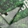 The flag z “We don’t throw our own”, 90 x 135 cm, polyester silk, without a pole, camouflage