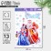 Stickers for glass "Santa Claus and Snow Maiden", reusable, 20 x 34 cm, new year
