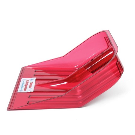 Polycarbonate shovels, 430 × 420 mm, without a bar, with a tuleyka under the stalk, red-7