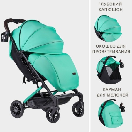 Walking stroller Farfello Costa Tracy 4, Biscay Green color-10