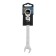 The key combined cross -ching hinged tundra, CRV, polished, 72 teeth, 14 mm