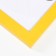Photo frame MDF 21x30 cm, No. 6, width 18 mm, thickness 12 mm, yellow (plastic screen)