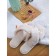 Slippers # 2 women, size 36.5, beige color