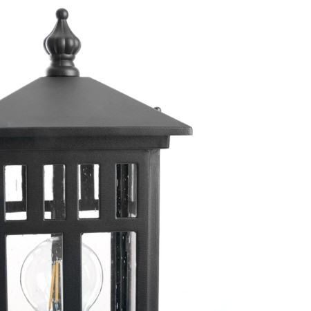 Garden-park lamp Feron PL676, IP44, E27, 60 W, 155x155x600 mm, black color-1
