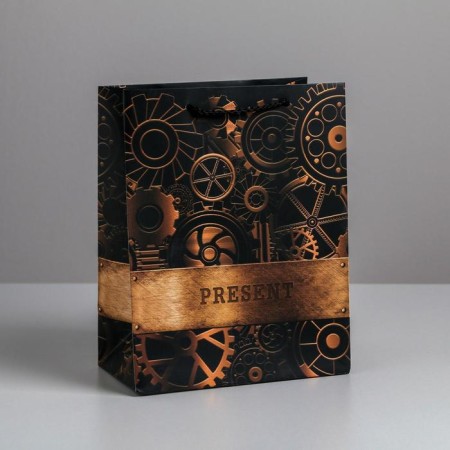 Package Gift Laminated Vertical, Packaging, Steel, MS 18 x 23 x 10 cm-1