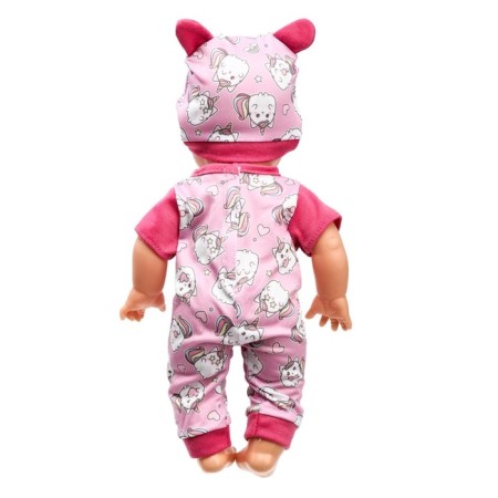 Doll - Interactive navel for the girl “Anechka” 35 cm, drinks, pisses, closes eyes, 4 accessories, 50 sounds-2