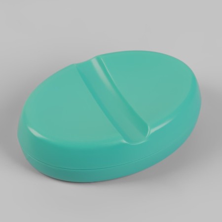 Magnetic needle, 9.3 × 6.5 cm, turquoise color-2
