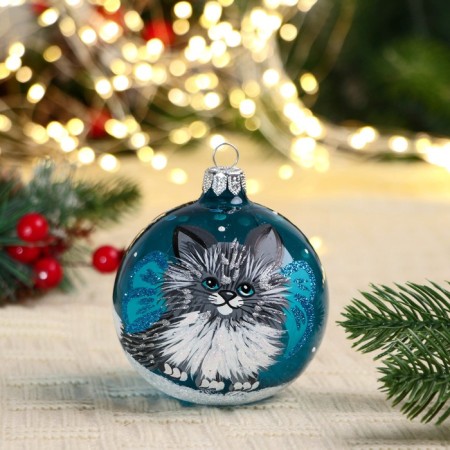 Christmas ball D-8 cm "Dosya"