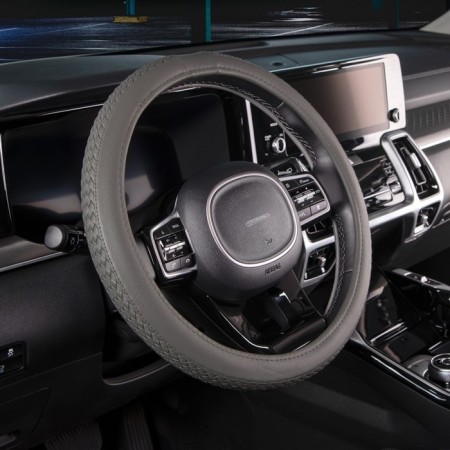 SkyWay Modern-5 braid, eco-leather, gray, s01102041-1