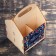 Box for beer "Happy New Year!" Violet background