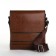 Male bag, brown color