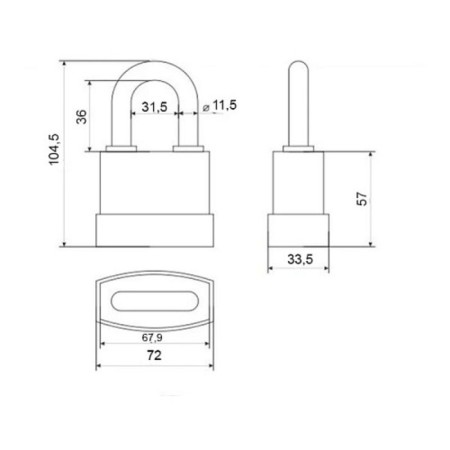 Apecs PDR-50-70 castle castle, blister-1