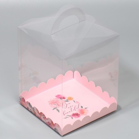 Confectionery box, chest, packaging, you are beautiful, 14 x 14 x 18 cm-3