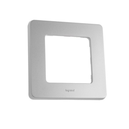 Frame Legrand Inspiria, 1 post, aluminum